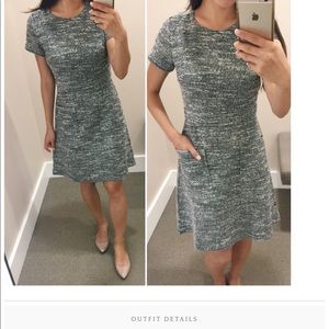 Loft Grey Knit Dress